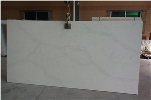 V0713 Calacatta White Marble Vein , Quartz Tiles & Slabs , Floor Covering Tiles, Quartz Wall Covering Tiles,Quartz Skirting